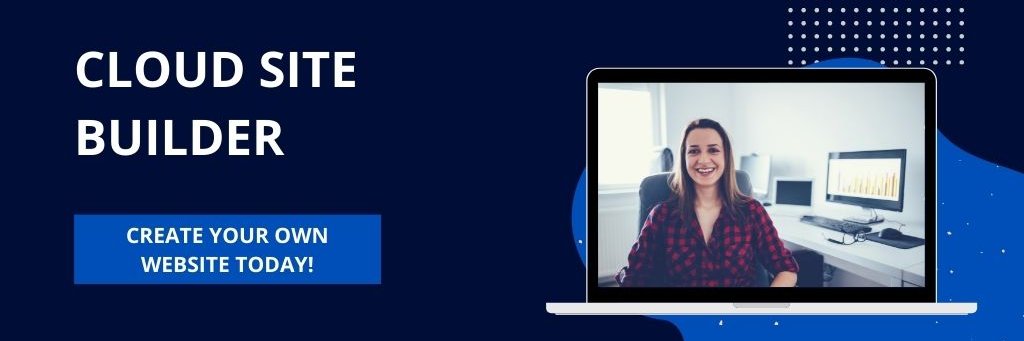 Cloud Site Builder banner