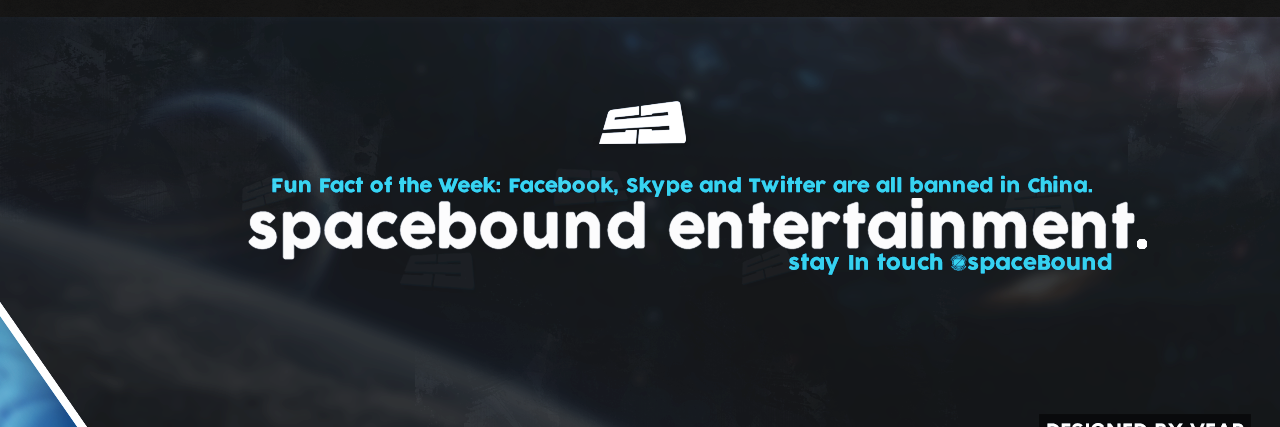 Spacebound banner