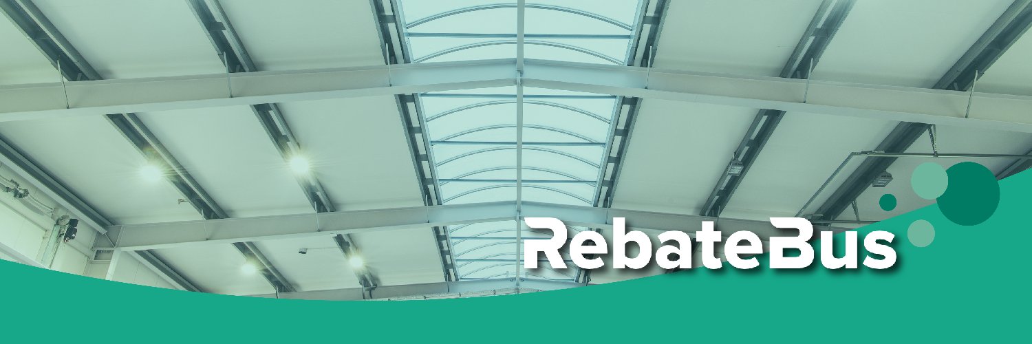 Rebate Bus banner