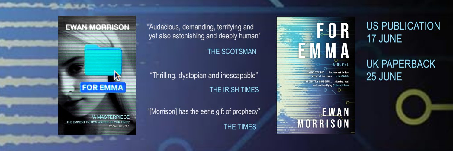 Ewan Morrison's banner