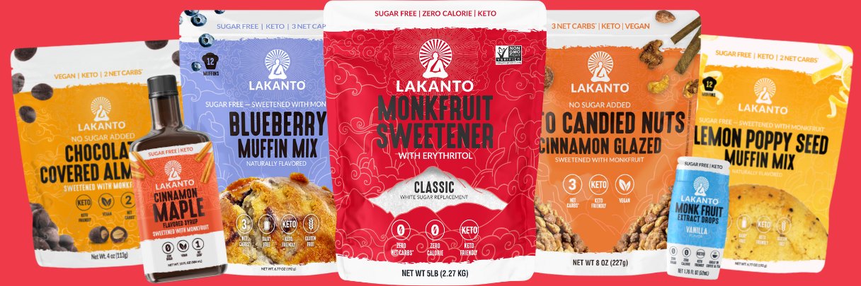 Lakanto banner