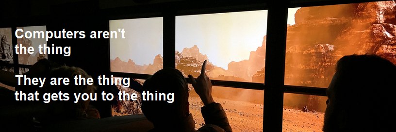 Reality ahead of schedule banner