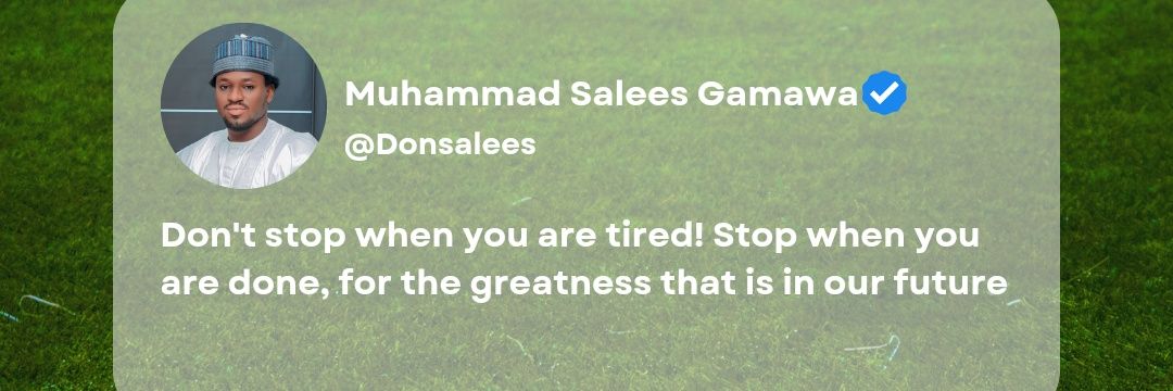 DonSalees's profile banner image
