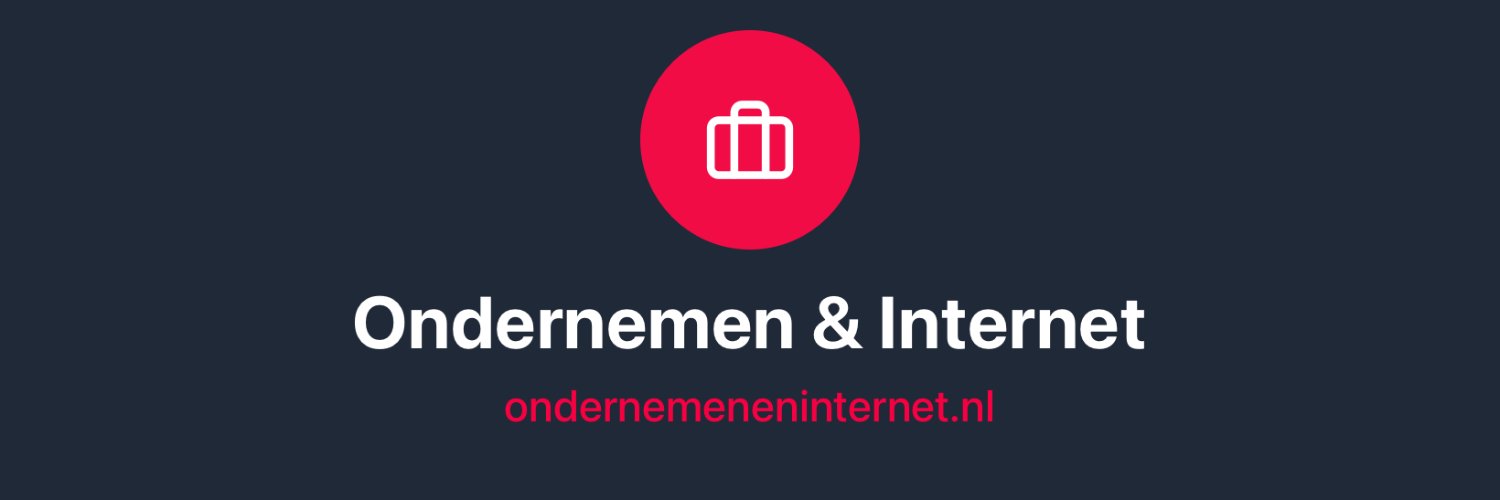 Ondernemen Internet banner