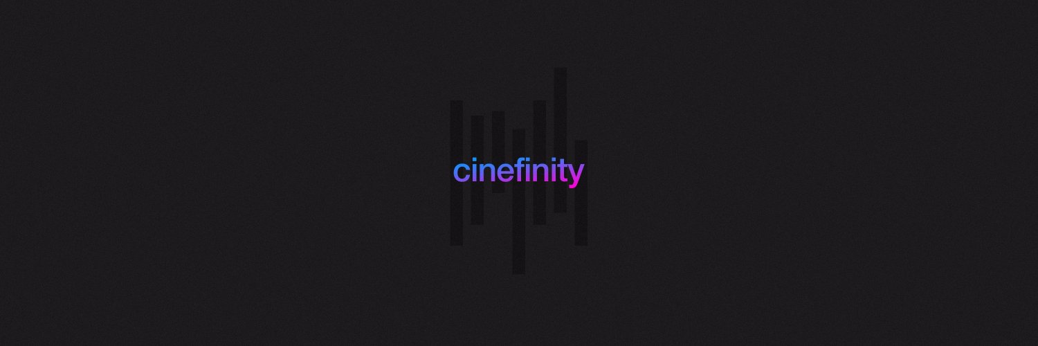 cinefinity's profile banner image