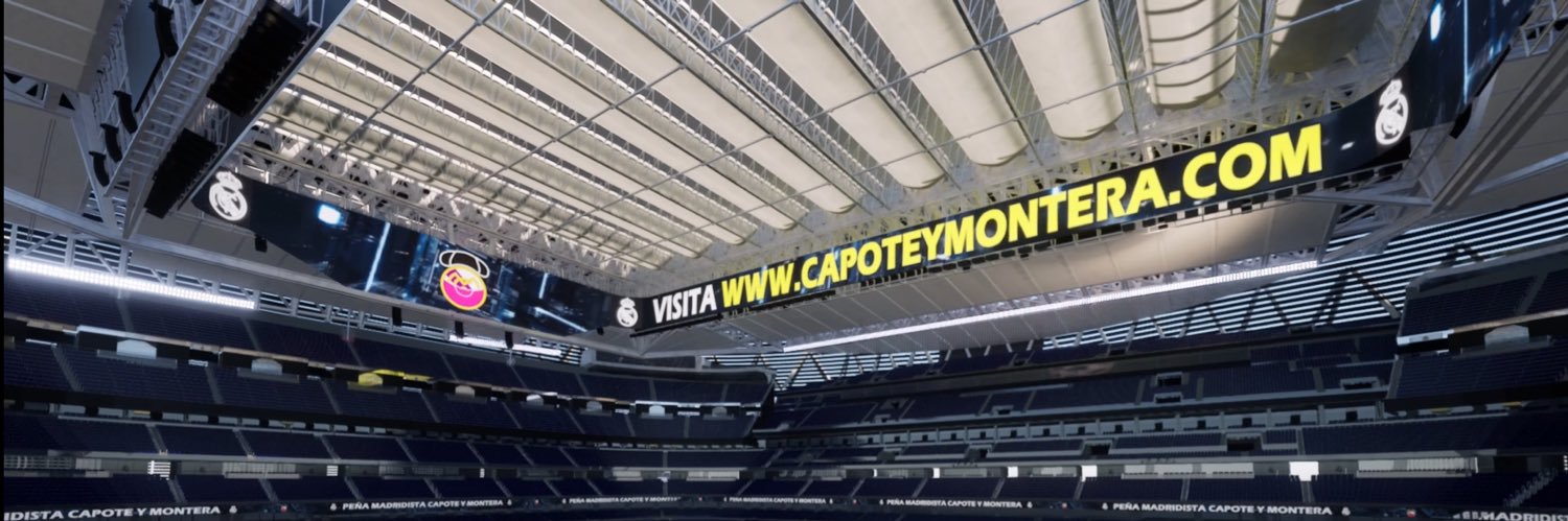 Peña Madridista Capote y Montera banner