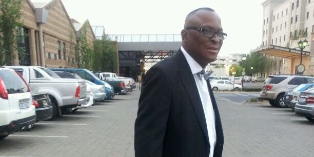 George Madiseng banner