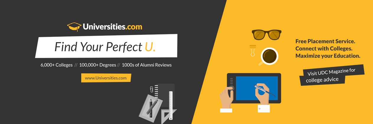 Universities.com banner