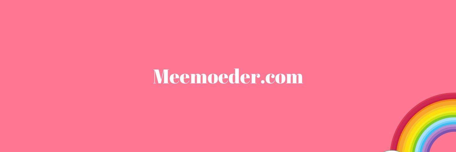 Greet den Holder 🏳️‍🌈 Meemoeder.com (they) banner