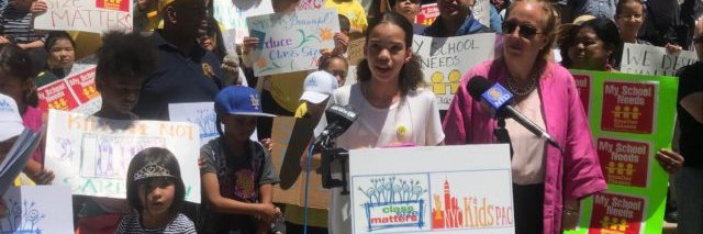 Class Size Matters banner