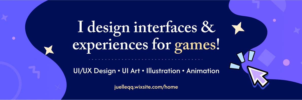Juelle 🎮 UI~UX banner