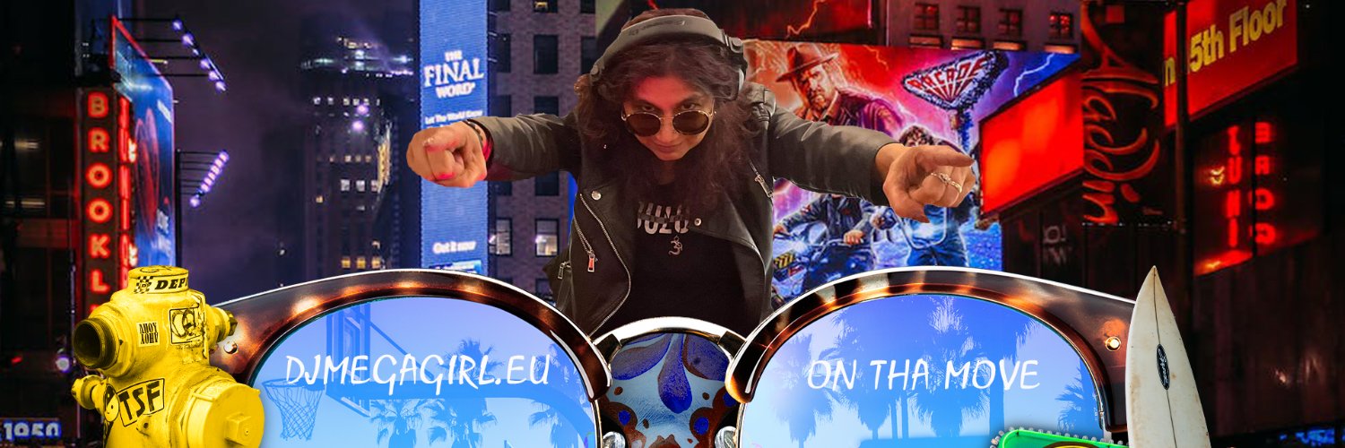djMegagirl's profile banner image