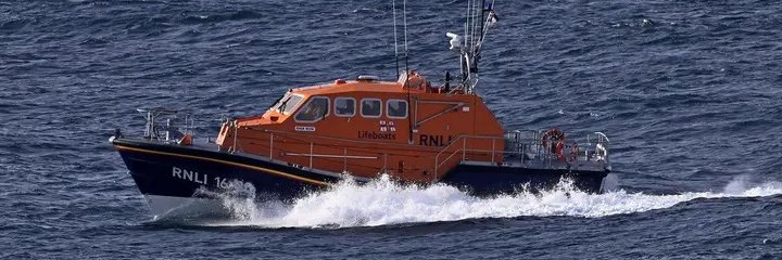The Lizard Lifeboat banner