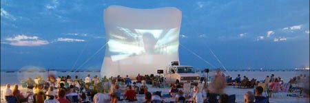 Ft Myers Beach Film banner