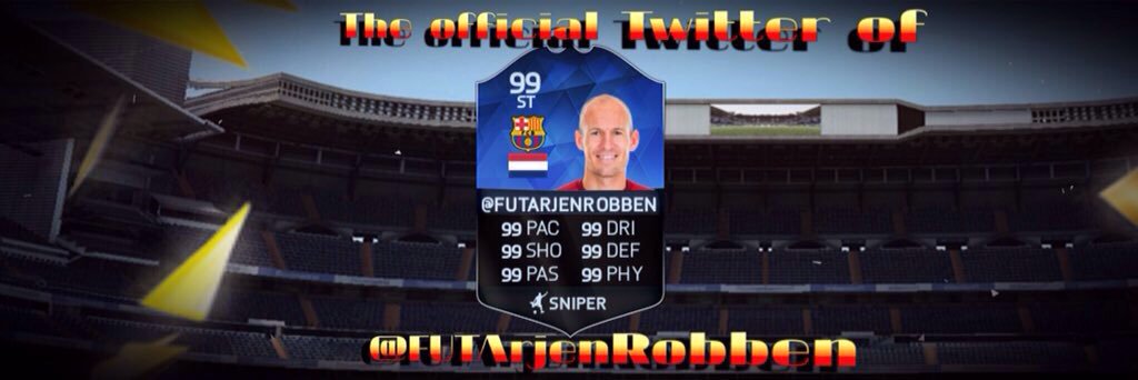FUTArjenRobben's profile banner image