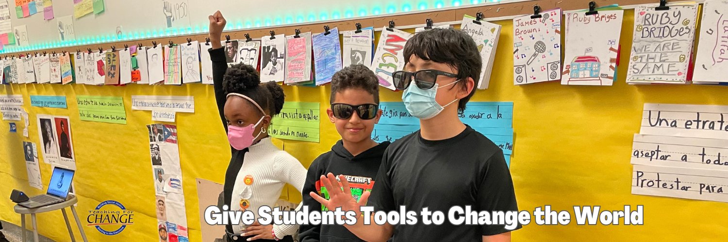 Teaching for Change banner