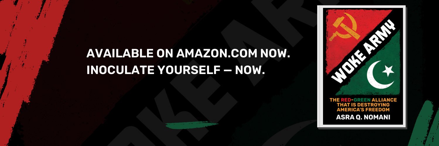 Asra Nomani's banner