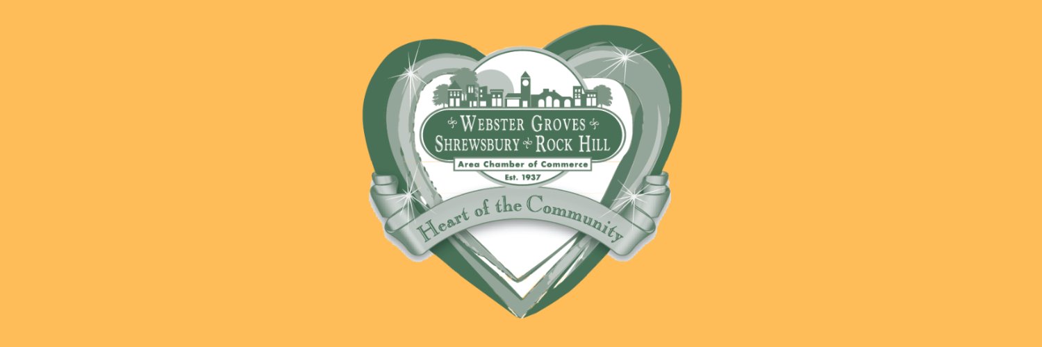 Webster Groves/Shrewsbury/Rock Hill Area Chamber banner