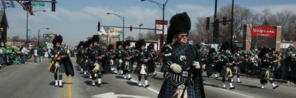 South Side Irish Parade banner