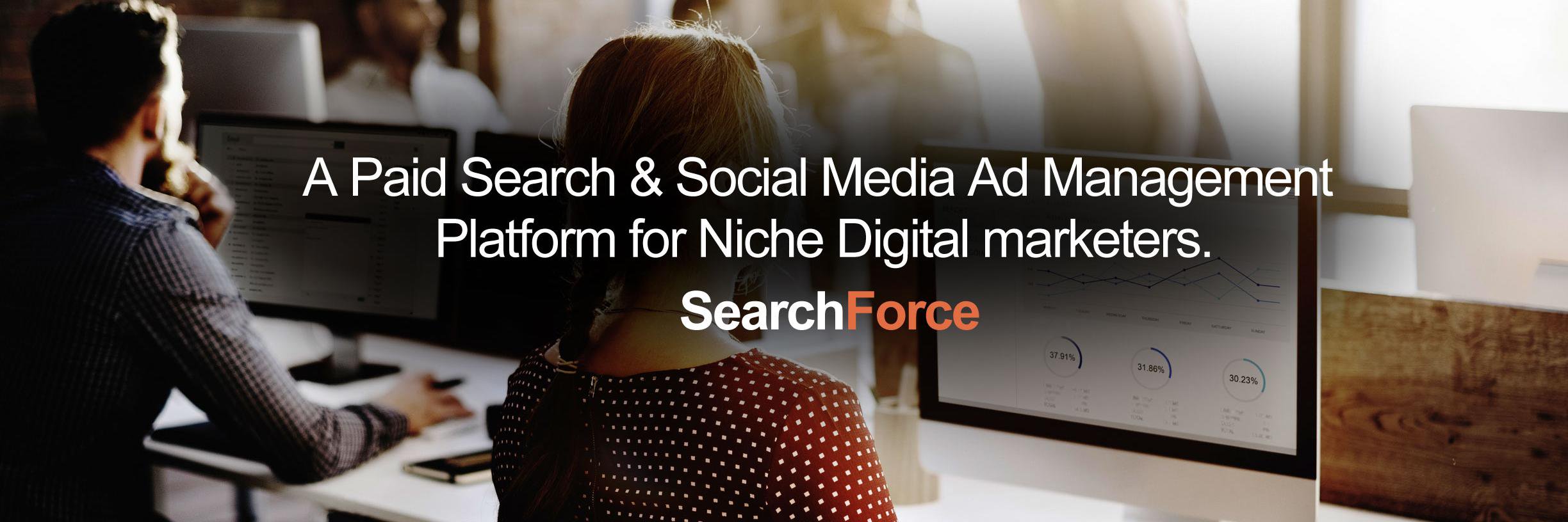 SearchForce's profile banner image