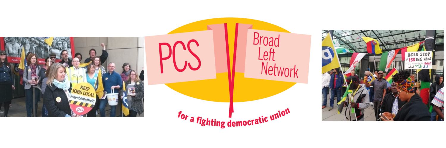 PCS Broad Left Network banner