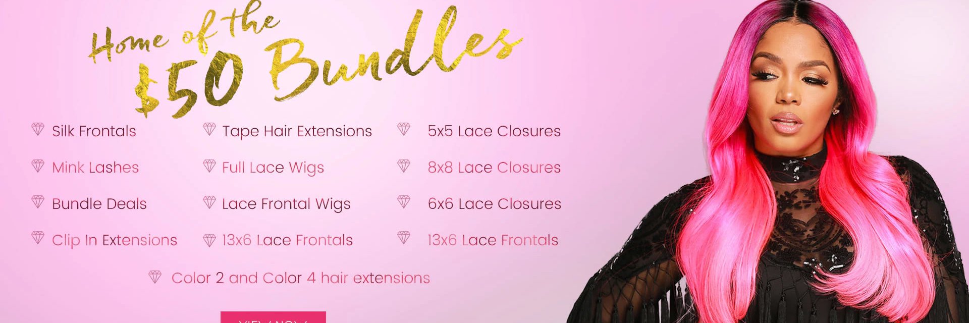 Virgin Hair banner