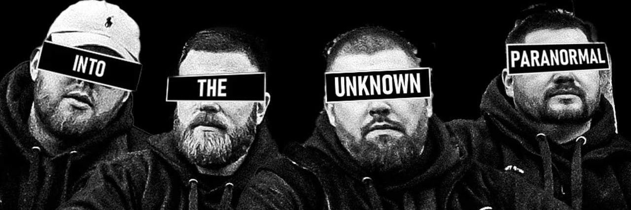 INTO THE UNKNOWN PARANORMAL banner