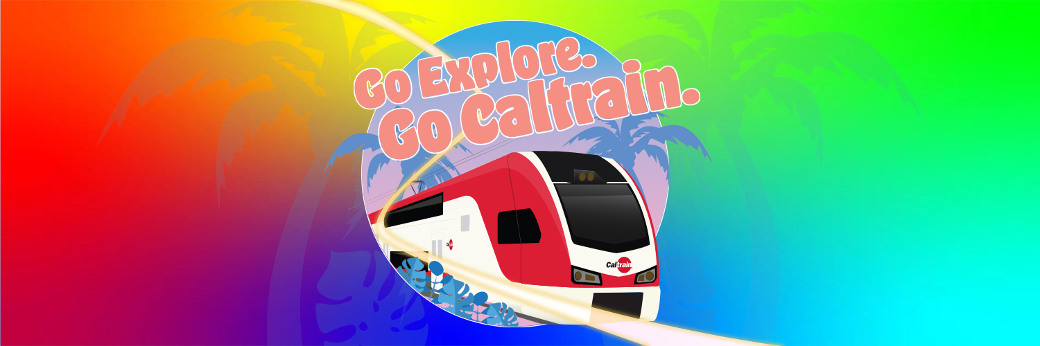 Caltrain's banner