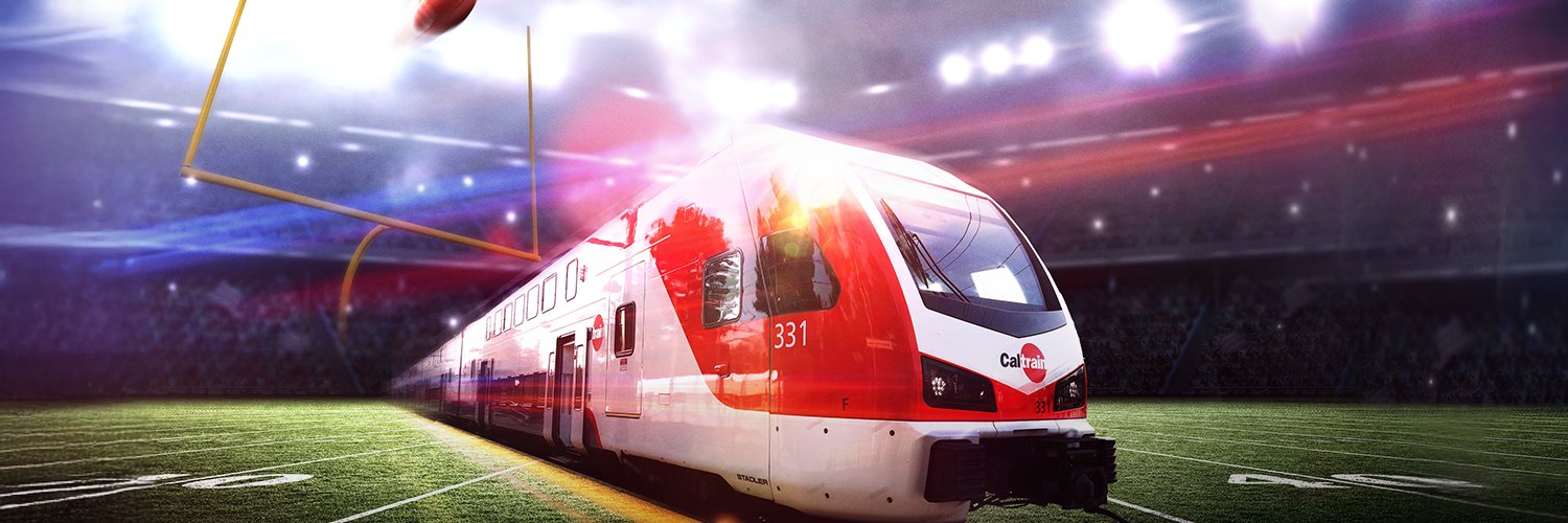 Caltrain banner