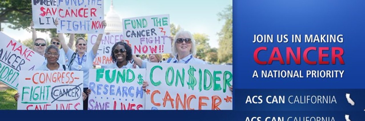 ACS CAN California's banner