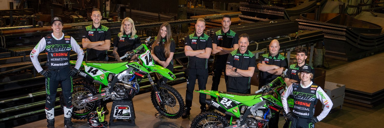 F&H Kawasaki Racing Team banner