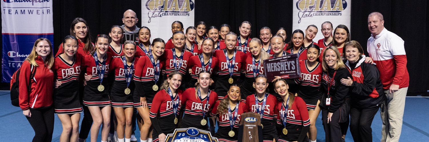 Cumberland Valley Cheerleading banner