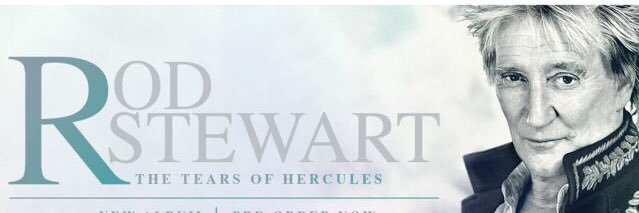 Rod Stewart Fan Club banner