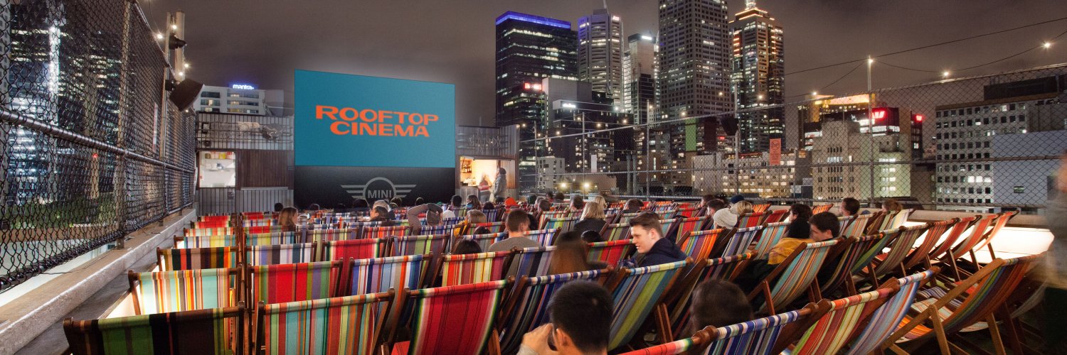 Rooftop Cinema banner