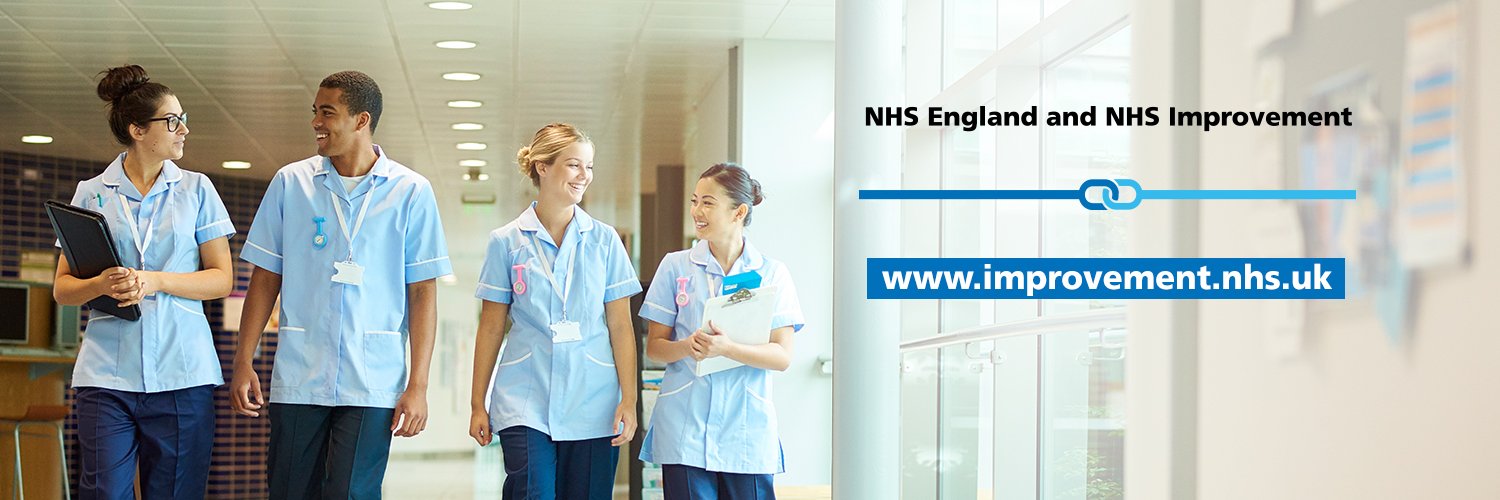 NHSImprovement's profile banner image