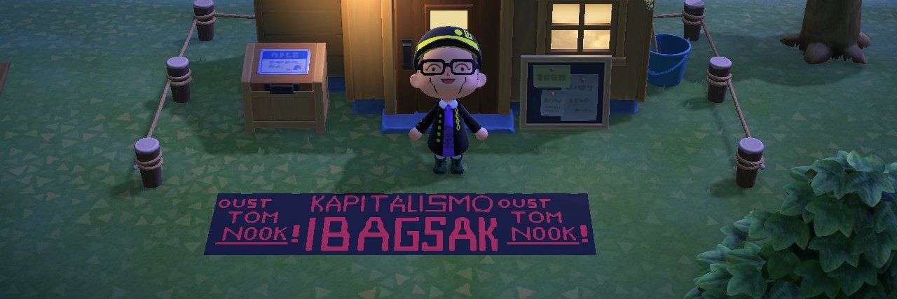 Einimal Crossing banner