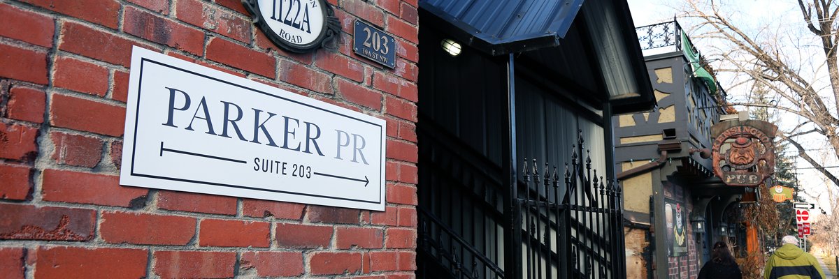 Parker PR banner