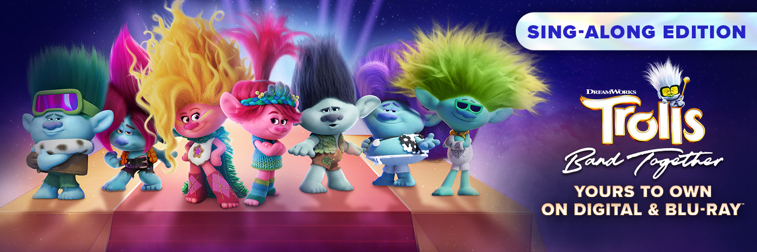 DreamWorks Trolls banner
