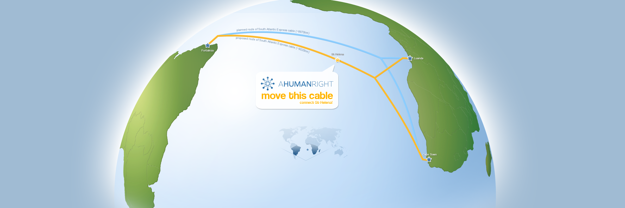 Connect St Helena! banner