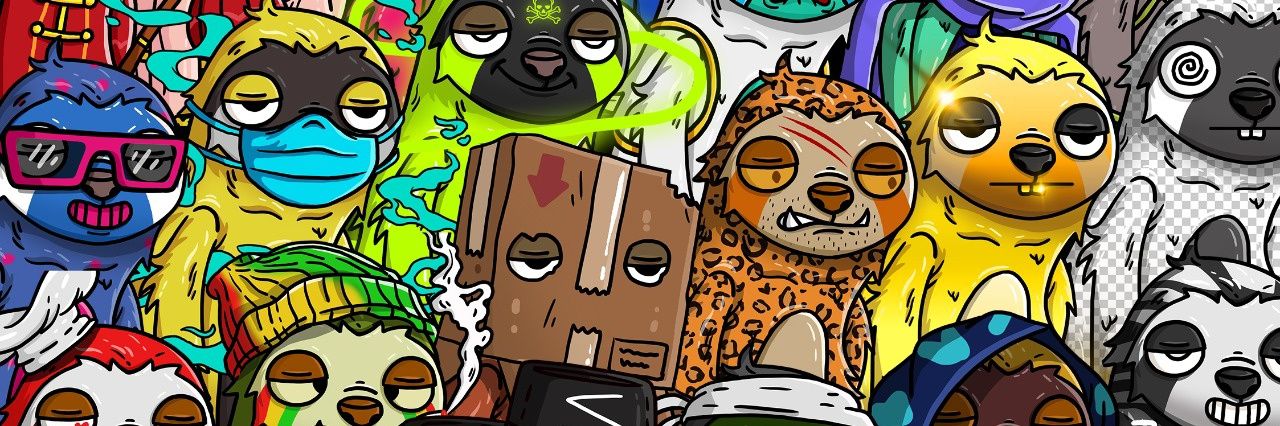 Lazy Sloth Club banner
