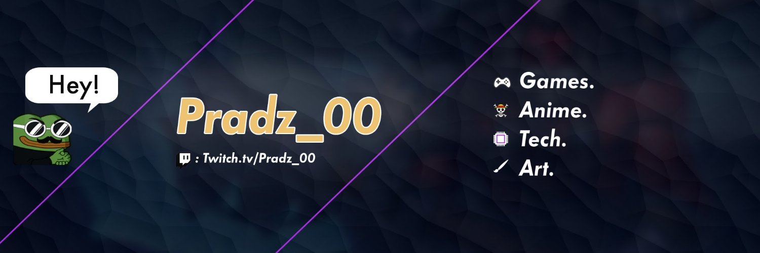 Pradz_00's profile banner image