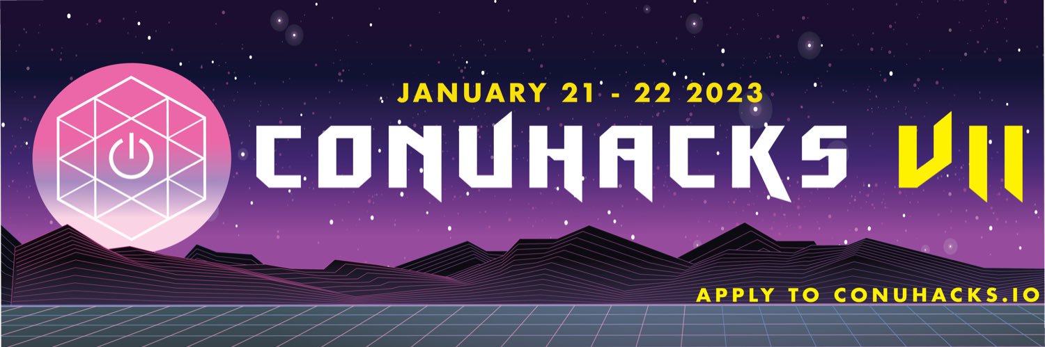 ConUHacks banner
