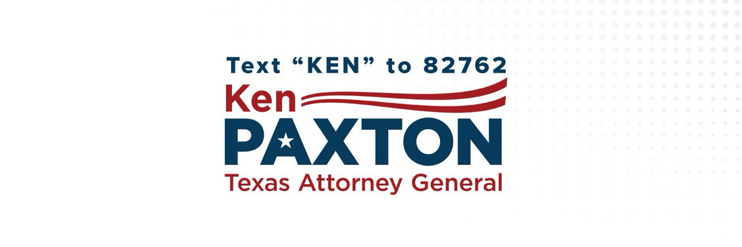 Attorney General Ken Paxton Profile Banner