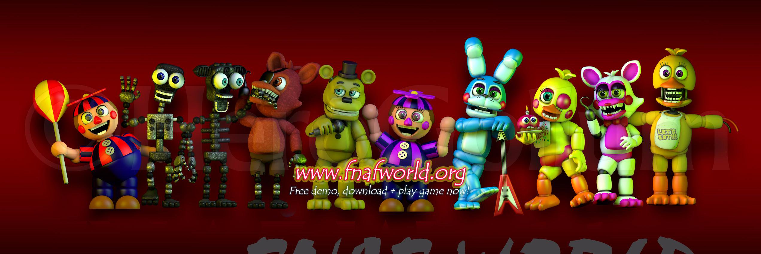 FNAF World banner
