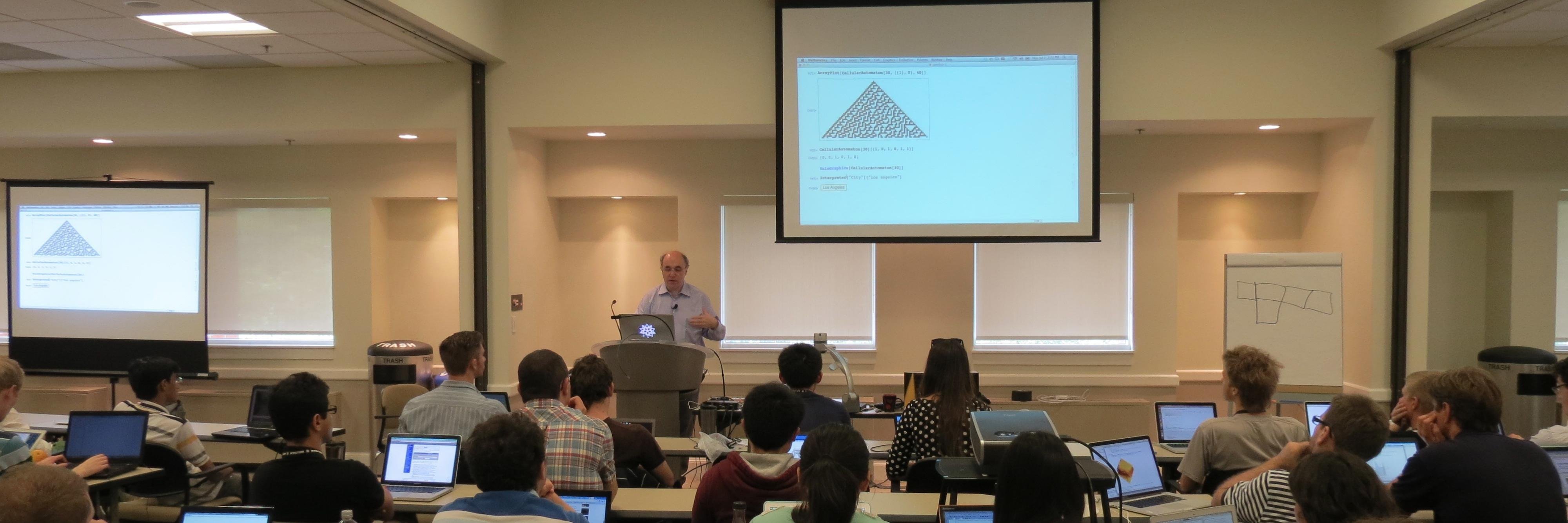 Wolfram Science banner