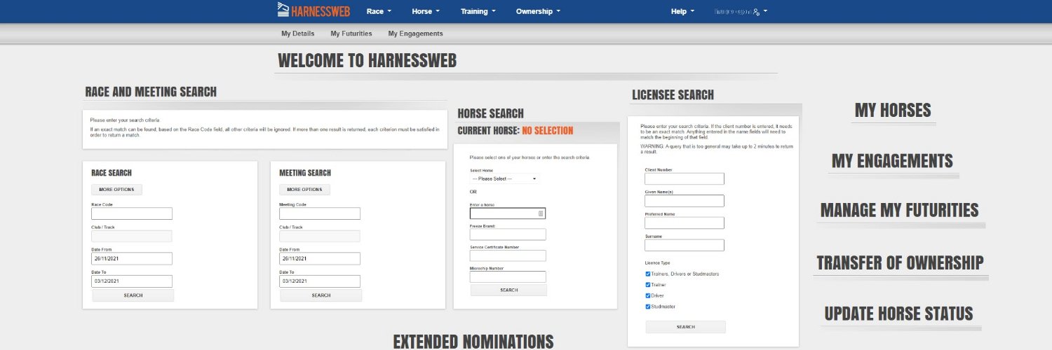 HarnesswebAus's profile banner image
