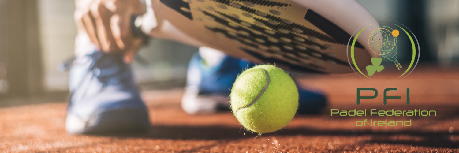 PADEL FEDERATION OF IRELAND banner