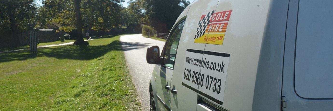 Cole Hire - Van Rental banner