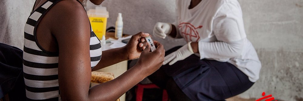 MSF HIV banner