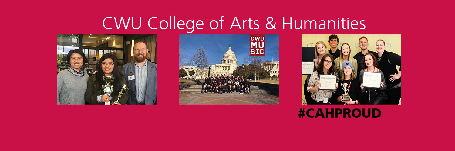 CWU Arts&Humanities banner